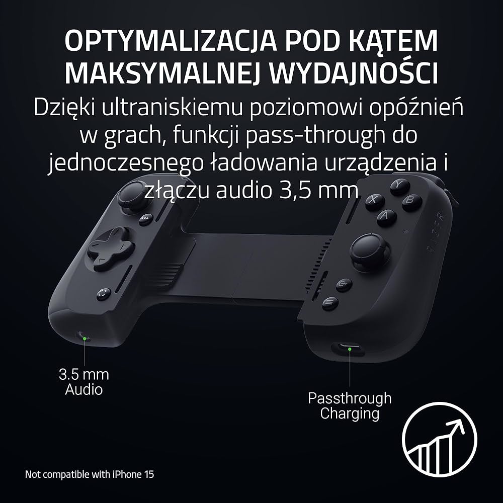 Razer Kishi V2 Pro - kontroler gier mobilnych dla systemu